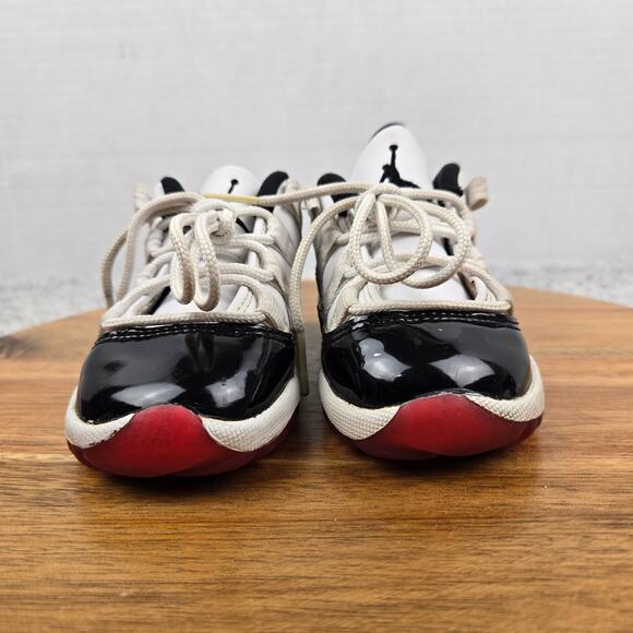 Jordan 11 Retro Low Concord Bred TD Casual Daily Sneaker Kids 6c 505836-160 - Picture 4 of 12